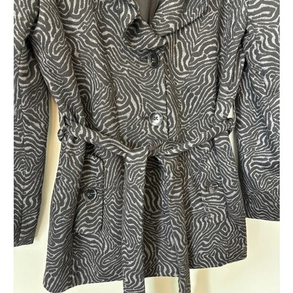 Sandro Studio Lightweight Tie Waist Jacket Size Large - Picture 2 of 8